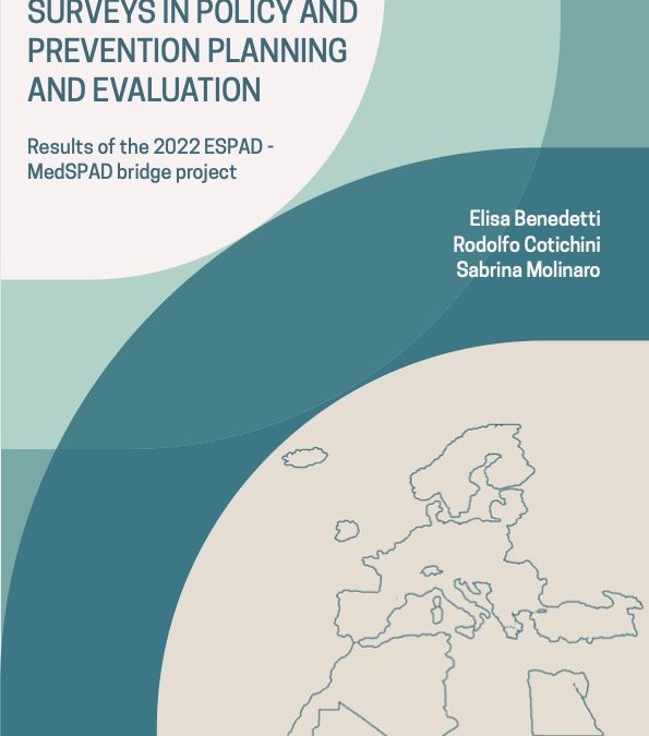 ONLINE IL REPORT DI ESPAD-MEDSPAD BRIDGE PROJECT:  LE SCHOOL SURVEY TRA POLICY, PREVENZIONE, FORMAZIONE E COMUNICAZIONE