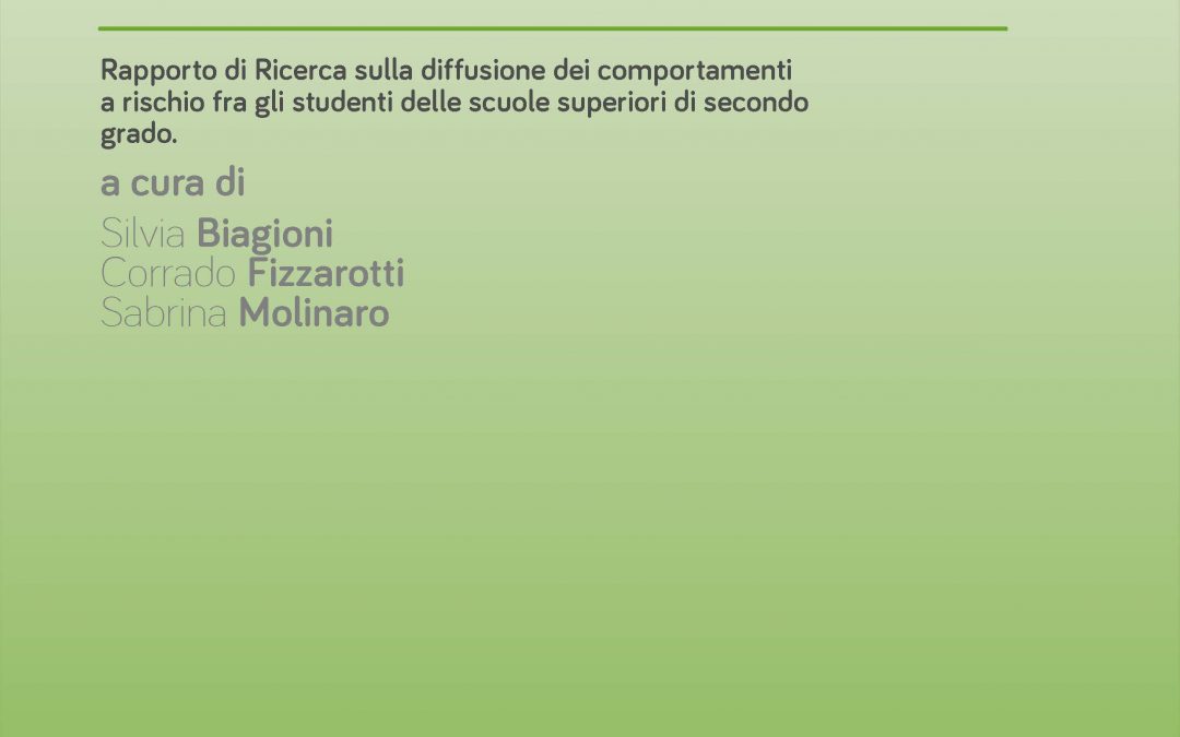 Online il libro ESPAD 2022: Generazione Z e comportamenti a rischio